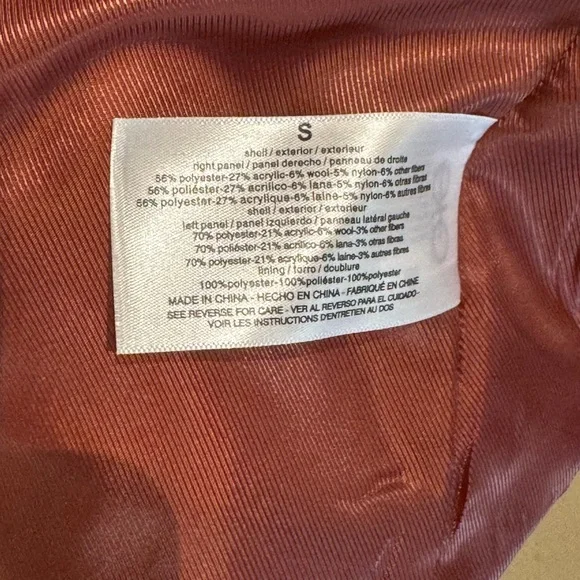 Sam Edelman Women's Imogen Mixed-Plaid Double-Breasted Blazer Small - Picture 12 of 14